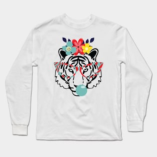 Hello tiger Long Sleeve T-Shirt